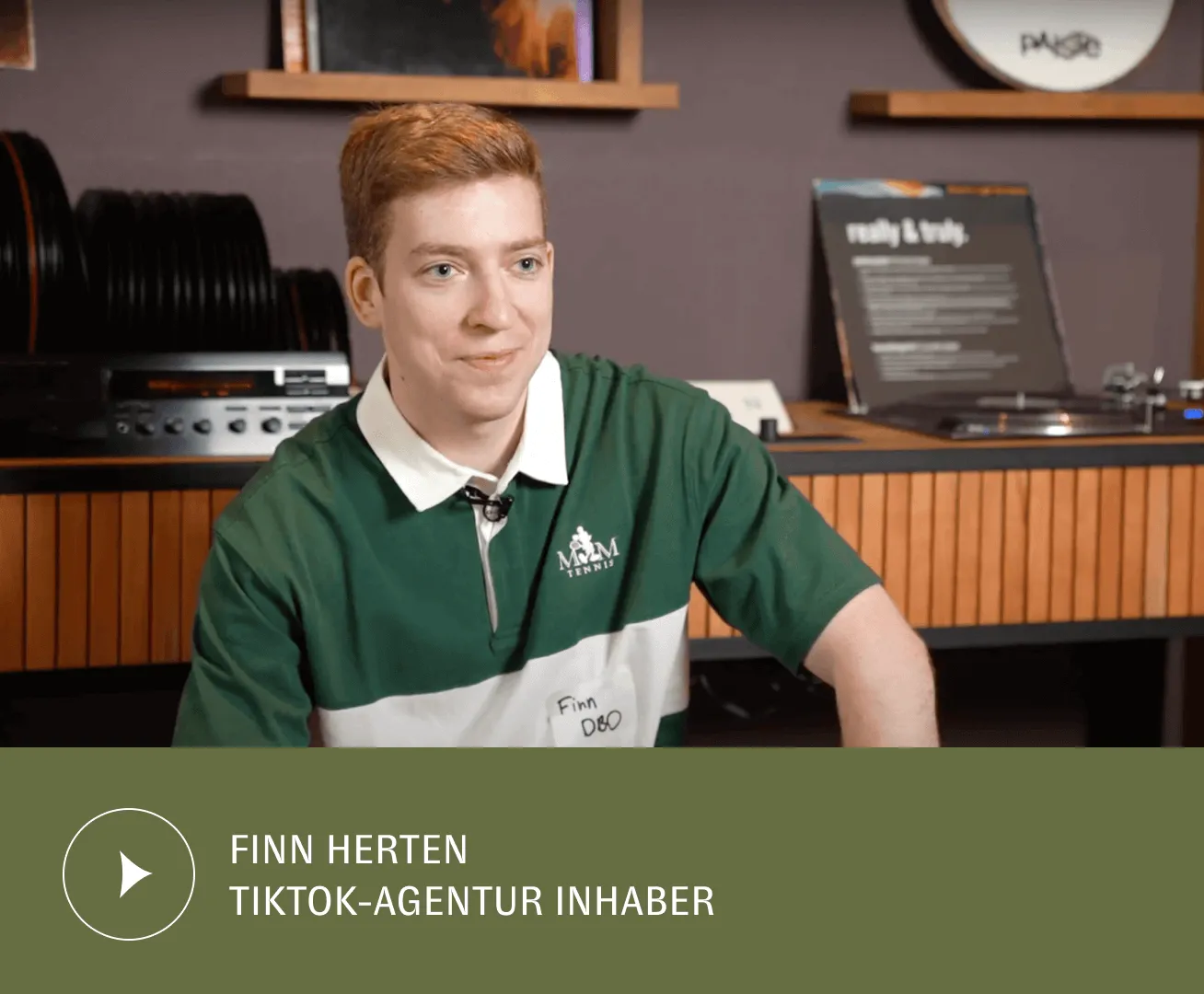Finn Herten, TikTok-Agentur Inhaber